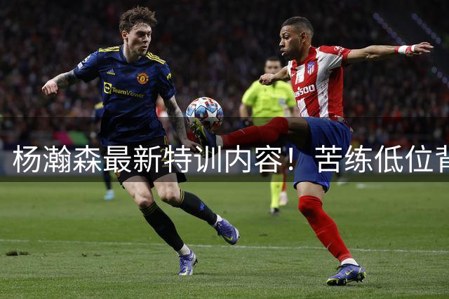 杨瀚森最新特训内容！苦练低位背打小乔丹，体型明显变壮长个了